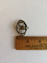Load image into Gallery viewer, 1910s-1920s Sterling Silver Snake Brooch