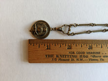 Load image into Gallery viewer, Victorian Silver Owl Necklace