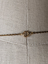 Load image into Gallery viewer, Art Deco Rhodium + Gold Plated Necklace