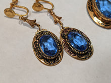 Load image into Gallery viewer, Art Deco Gold Filled Parure | Earrings, Necklace, Bracelet