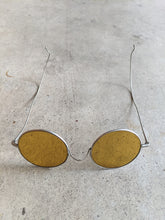 Load image into Gallery viewer, 1910s-1920s Amber Tinted Willson Glasses in Case