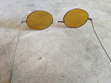 Load image into Gallery viewer, 1910s-1920s Amber Tinted Willson Glasses in Case