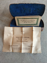 Load image into Gallery viewer, 1910s-1920s Amber Tinted Willson Glasses in Case