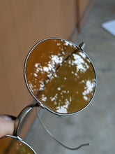 Load image into Gallery viewer, 1910s-1920s Amber Tinted Willson Glasses in Case