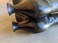 Load image into Gallery viewer, 1910s-1920s Black Lace Up Louis Heel Boots | Approx Sz 6