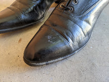 Load image into Gallery viewer, 1910s-1920s Black Lace Up Boots | Sz 8