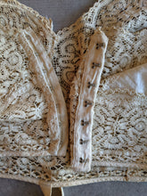 Load image into Gallery viewer, 1910s Cotton Lace Brassiere
