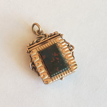 Load image into Gallery viewer, Late 19th c. Double Sided Locket | Bloodstone + Onyx