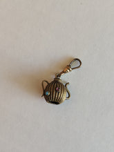 Load image into Gallery viewer, Antique Gold Filled Teapot Charm / Fob