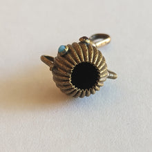 Load image into Gallery viewer, Antique Gold Filled Teapot Charm / Fob