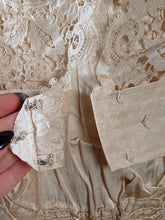 Load image into Gallery viewer, c. 1900 Silk Lace Bodice