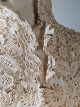 Load image into Gallery viewer, c. 1900 Silk Lace Bodice