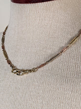 Load image into Gallery viewer, 19th c. Tri-Gold Filled Watch Chain / Necklace
