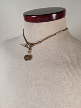 Load image into Gallery viewer, 19th c. Gold Filled Watch Chain / Necklace + Ball Fob
