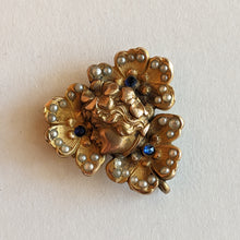 Load image into Gallery viewer, c. 1890s-1900s Art Nouveau Watch Pin