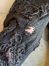 Load image into Gallery viewer, 1908-1909 Beaded Silk Gown