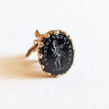 Load image into Gallery viewer, 19th c. Chicken Fob w/ Seal Engraved "I Hope I Don't Intrude"