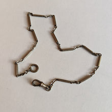 Load image into Gallery viewer, 19th c. 12k White Gold Filled Chain | 14"