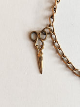 Load image into Gallery viewer, Gold Filled Charm Bracelet | Boot, Scissors, Key