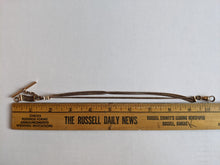 Load image into Gallery viewer, 19th c. Short T-Bar Watch Chain w/ Slide | 10.25"