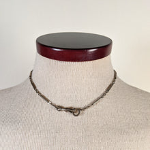 Load image into Gallery viewer, 19th c. 12k White Gold Filled Chain | 14"