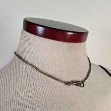 Load image into Gallery viewer, 19th c. 12k White Gold Filled Chain | 14"