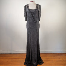 Load image into Gallery viewer, 1930s Silk Lace Dress