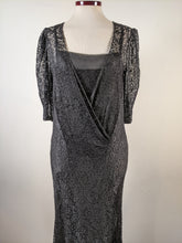 Load image into Gallery viewer, 1930s Silk Lace Dress