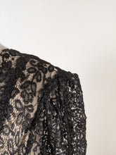 Load image into Gallery viewer, 1930s Silk Lace Dress