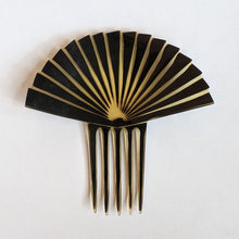 Load image into Gallery viewer, Art Deco Celluloid Hair Comb | 6.5" Fan