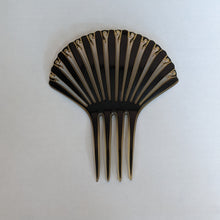Load image into Gallery viewer, Art Deco Celluloid Hair Comb | 5"