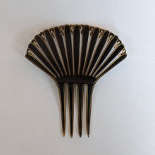 Load image into Gallery viewer, Art Deco Celluloid Hair Comb | 5"