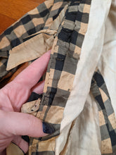 Load image into Gallery viewer, c. 1870s Silk Taffeta Check Bodice | Study + Display