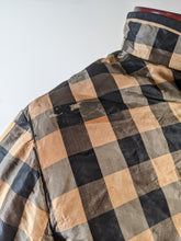 Load image into Gallery viewer, c. 1870s Silk Taffeta Check Bodice | Study + Display
