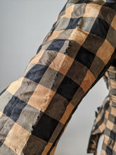 Load image into Gallery viewer, c. 1870s Silk Taffeta Check Bodice | Study + Display