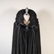 Load image into Gallery viewer, RESERVED | c. 1920s-1930s Black Cape