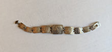 Load image into Gallery viewer, 1940s WWII Trench Art Silver Coin Bracelet