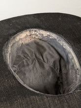Load image into Gallery viewer, c. 1910s Black Velvet Brocade Hat