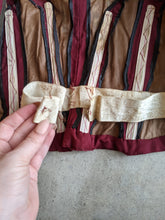 Load image into Gallery viewer, 1890s Burgundy Gigot Sleeve Bodice | Study + Display