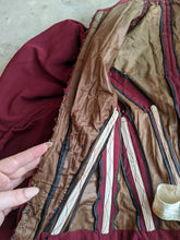 Load image into Gallery viewer, 1890s Burgundy Gigot Sleeve Bodice | Study + Display