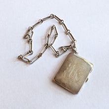 Load image into Gallery viewer, 1900s-1910s Oversized Sterling Silver Locket