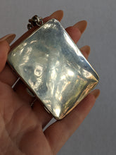 Load image into Gallery viewer, 1900s-1910s Oversized Sterling Silver Locket