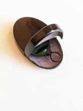 Load image into Gallery viewer, c. 1890s Green Tinted Folding Pince-Nez Glasses in Case