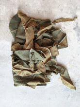 Load image into Gallery viewer, 1890s Green + Gold Dress | Includes extra fabric