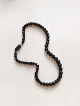 Load image into Gallery viewer, c. 1860s Carved Jet Bead Necklace