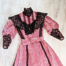 Load image into Gallery viewer, c. 1905-1907 Pink Silk Dress