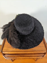 Load image into Gallery viewer, 1900s Beaver Hat | Ostrich Feather