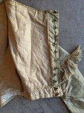Load image into Gallery viewer, c. 1840s Gold Silk Damask Bodice