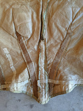 Load image into Gallery viewer, c. 1840s Gold Silk Damask Bodice