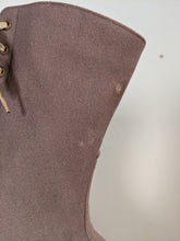 Load image into Gallery viewer, c. 1910s-1920s Wool + Leather Boots | Approx. Sz. 7.5-8 N